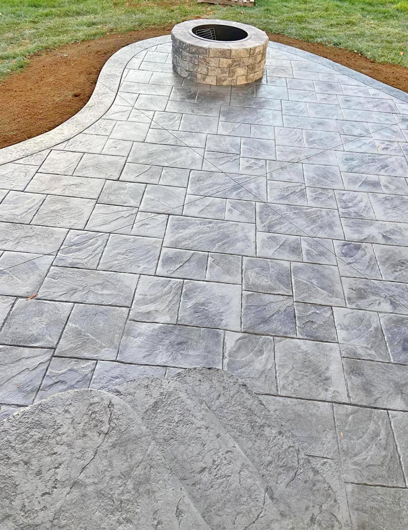 stamped-concrete